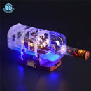 Diy led light up kit for ship in a bottle 21313