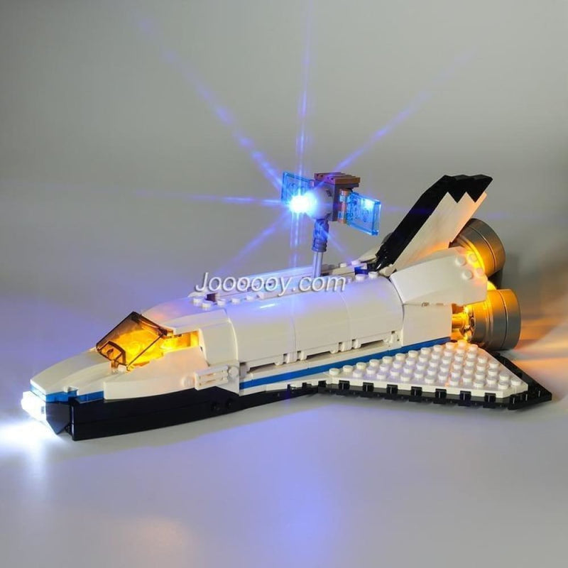 Diy led light up kit for space shuttle explorer 31066