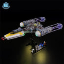 Diy led light up kit for y-wing starfighter 75181