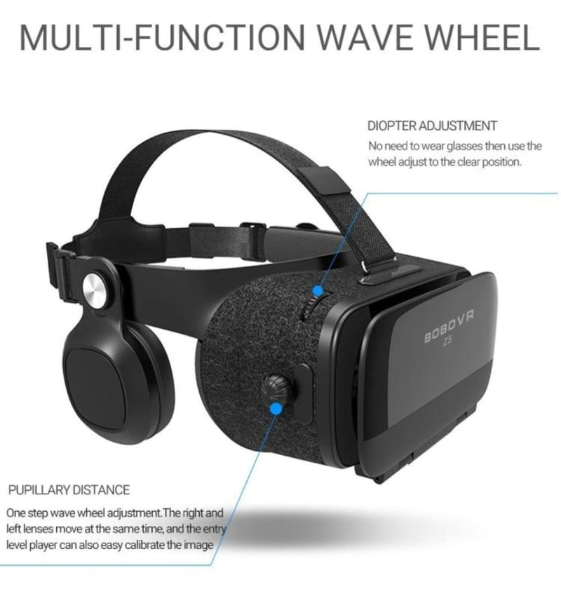 Dragon vr gaming 3d stereo headset with bluetooth gaming 