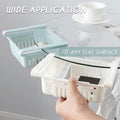 Extendable clip-on fridge container - white - home storage &