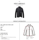 Fashion casual men’s leather jacket
