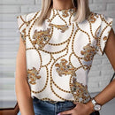 Fashion Women Print blouse shirts 2020 - ELECTRONICS-HEAVEN