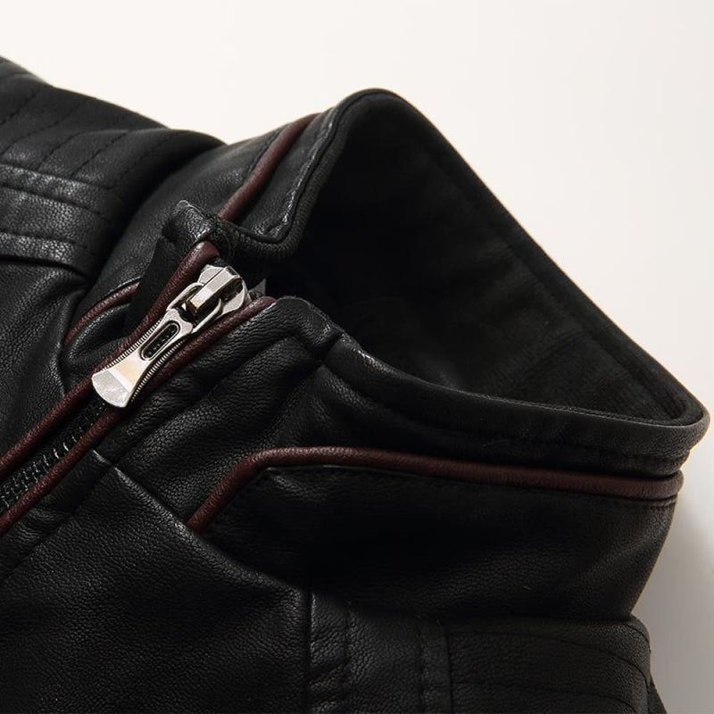 Fashionable leather jacket for mens