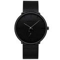 Finiera Ultra-Thin Minimalist Watch - Black
