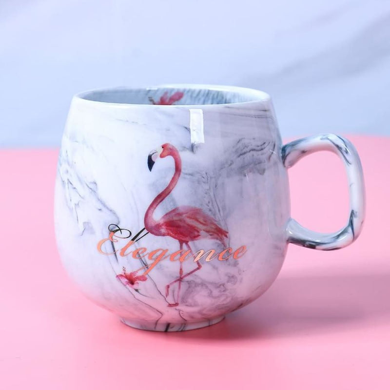 Flamingo Coffee Mugs Ceramic Mug 350ml - U0212Grey