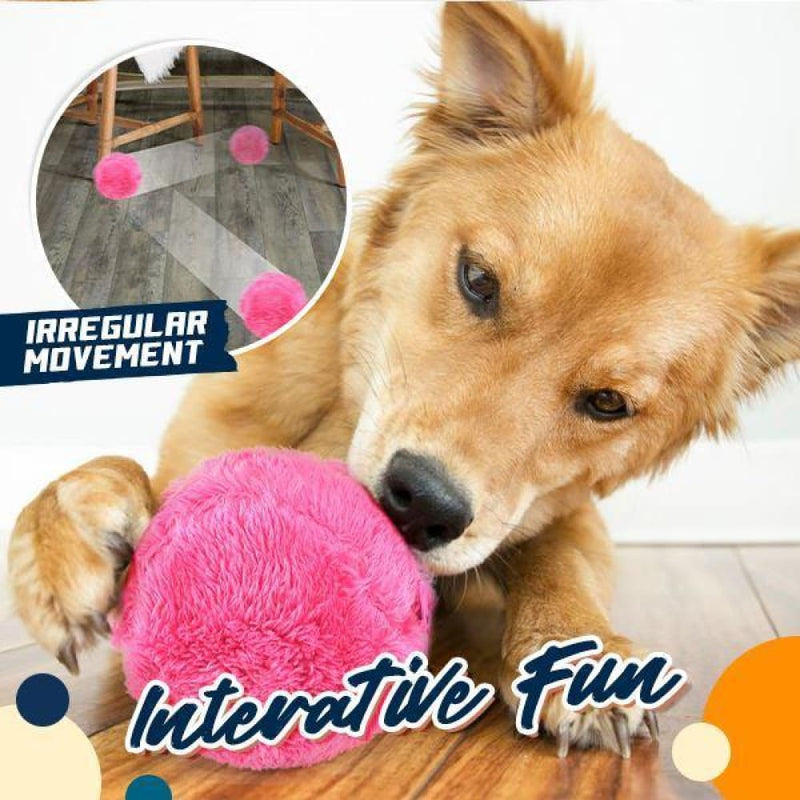 Fluffy automatic rolling ball - pets & toys