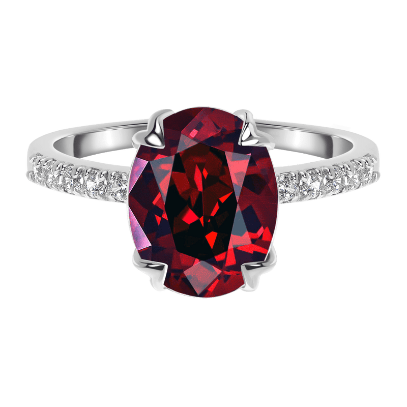 Garnet ring - harlow - garnet ring