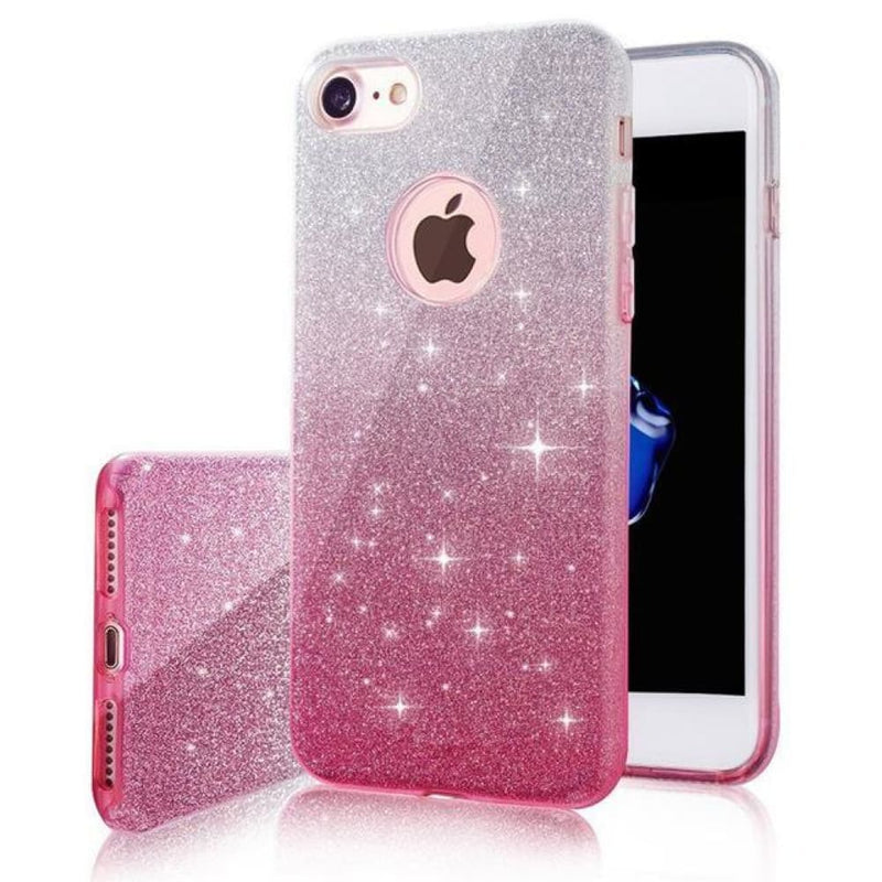Glitter iphone case - pink 1 / for iphone 6 6s