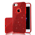 Glitter iphone case - red / for iphone 6 6s