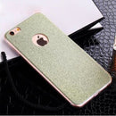 Glitter ultra thin iphone case - green / for iphone 5 5s se