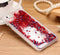Glossy glitter iphone case - red / for iphone 7