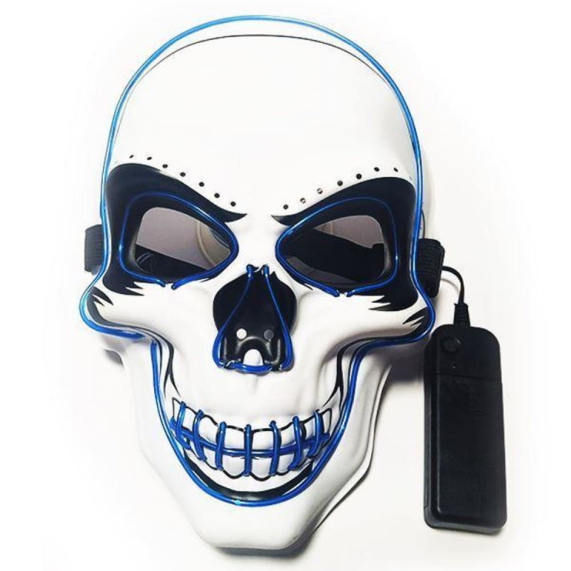 Halloween led skull mask - toys & games