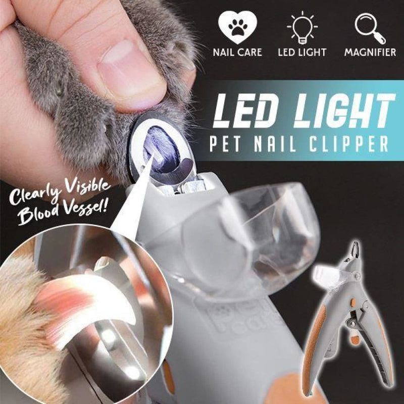 Healthpaw™ led light pet nail clipper - pets & toys