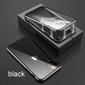High Quality Phone Metal Magnetic Case For iPhone. Double Sided Glass Magnet Back Cover - ELECTRONICS-HEAVEN