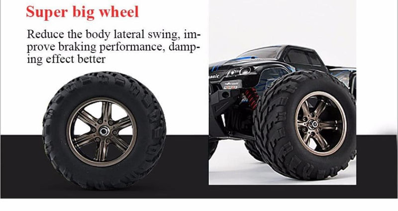 High Speed Electric Monster Truck RTR Toy Car 42km/h 2.4Ghz - ELECTRONICS-HEAVEN