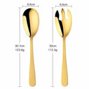 Hong Kong Serving Spoon Set - Gold
