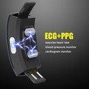 Intelliband blood pressure and heart rate monitor ppg ecg 