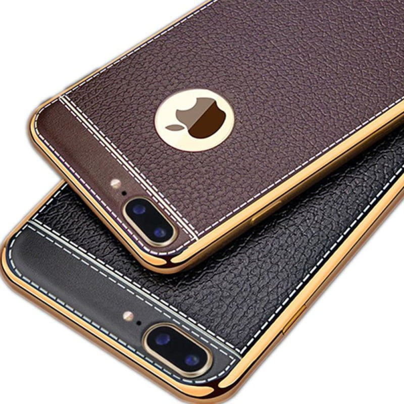Leather luxury iphone case