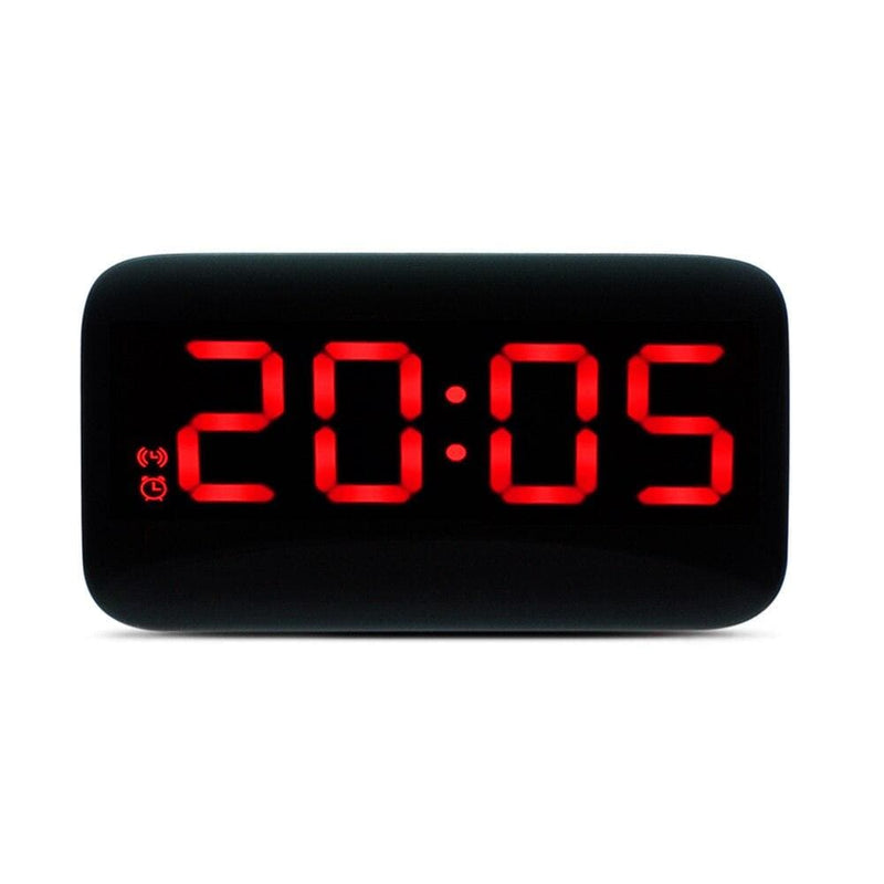 LED Alarm Clock Voice Control Digital LED Time Display Electric Snooze Night Backlight Desktop Table Clock for Home Decor - ELECTRONICS-HEAVEN