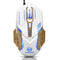 Led gaming mouse with 3500 dpi - white - computer 