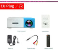 LED Mini Projector, 1080P, HDMI, USB Audio Home Media Player LED Mini Projector, 1080P, HDMI, USB Audio Home Media Player ELECTRONICS-HEAVEN China Blue EU Plug 