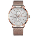 Lexico Minimalist Ultra Thin Watch - Rose Gold