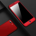 Luxury glossy iphone case - silky red / for iphone 7 plus