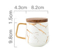 Luxury Marble Coffee Mugs - 400ML / no spoon
