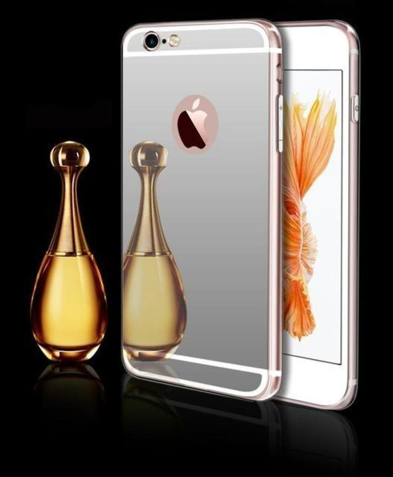 Luxury mirror iphone case - silver / for iphone 6 6s