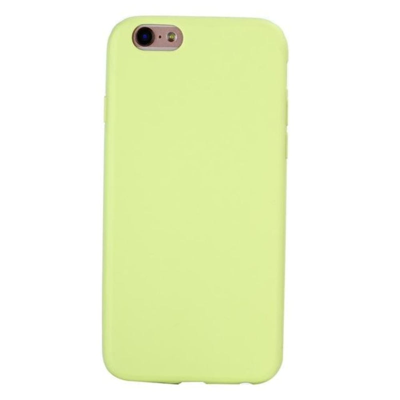 Macarons color silicon iphone case - green / for iphone 6 