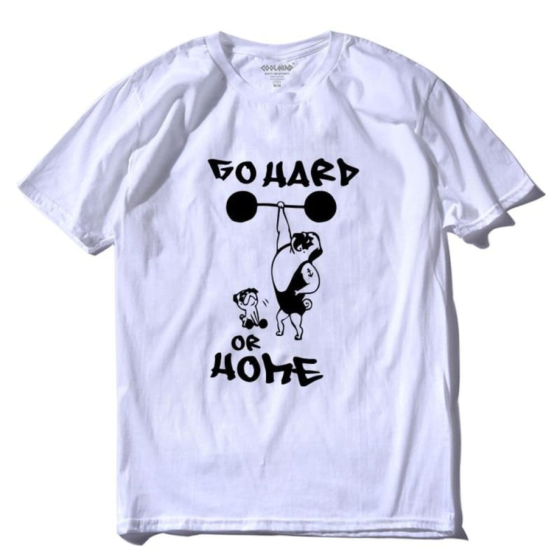Man's T-Shirts 3D "Go Hard Or Go Home" - ShopRight