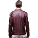 Mens premium leather jacket sheepskin