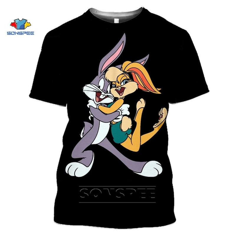 Men's T-Shirts 3D Bux Bunny - ShopRight