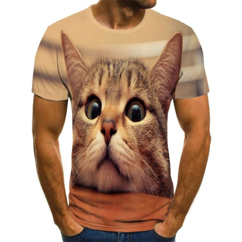 Men's T-Shirts Cats 3D - ShopRight