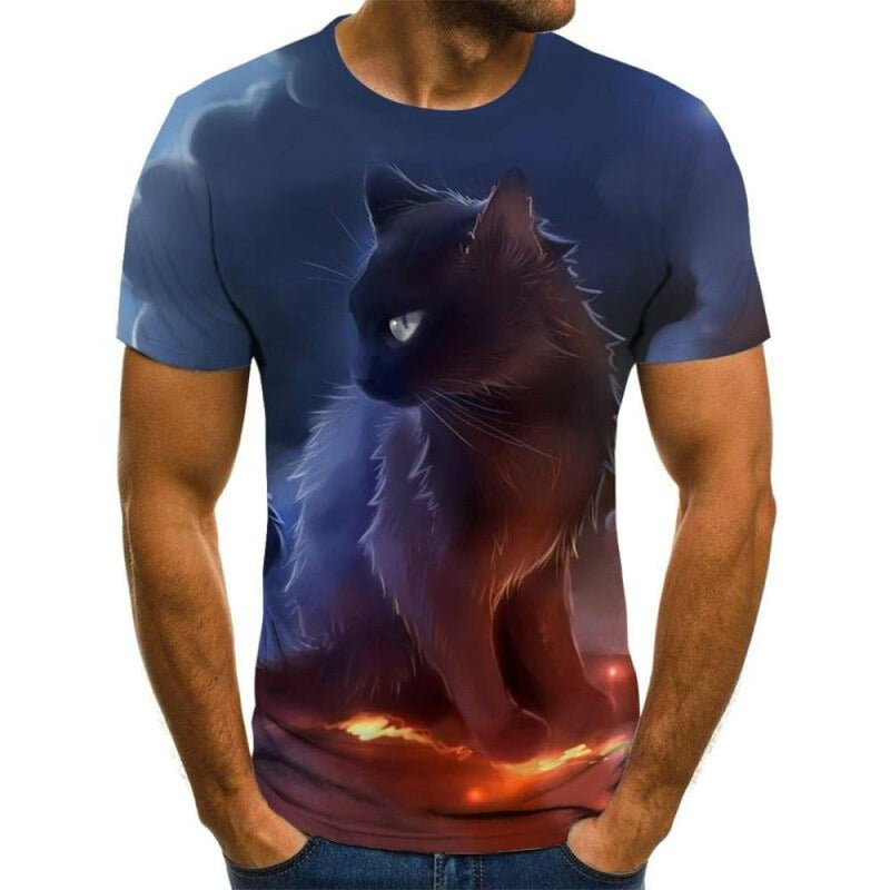 Men's T-Shirts Cats 3D - ShopRight