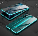 Metal Magnetic Adsorption Glass Case For Phone. Huawei Nova 5T, Honor 20 Magnetic case ELECTRONICS-HEAVEN Honor 20 Green 