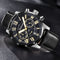 Meteor Chronograph Leather Watch