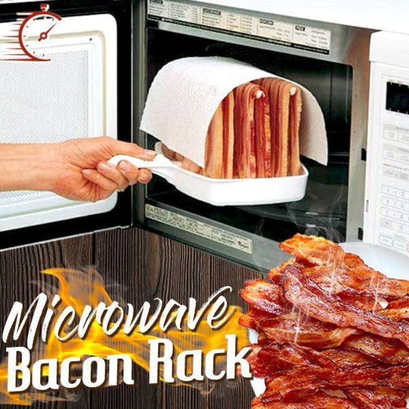 Microwave bacon rack - kitchen