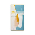 Modern art abstract canvas poster - 40x80cm unframed / 