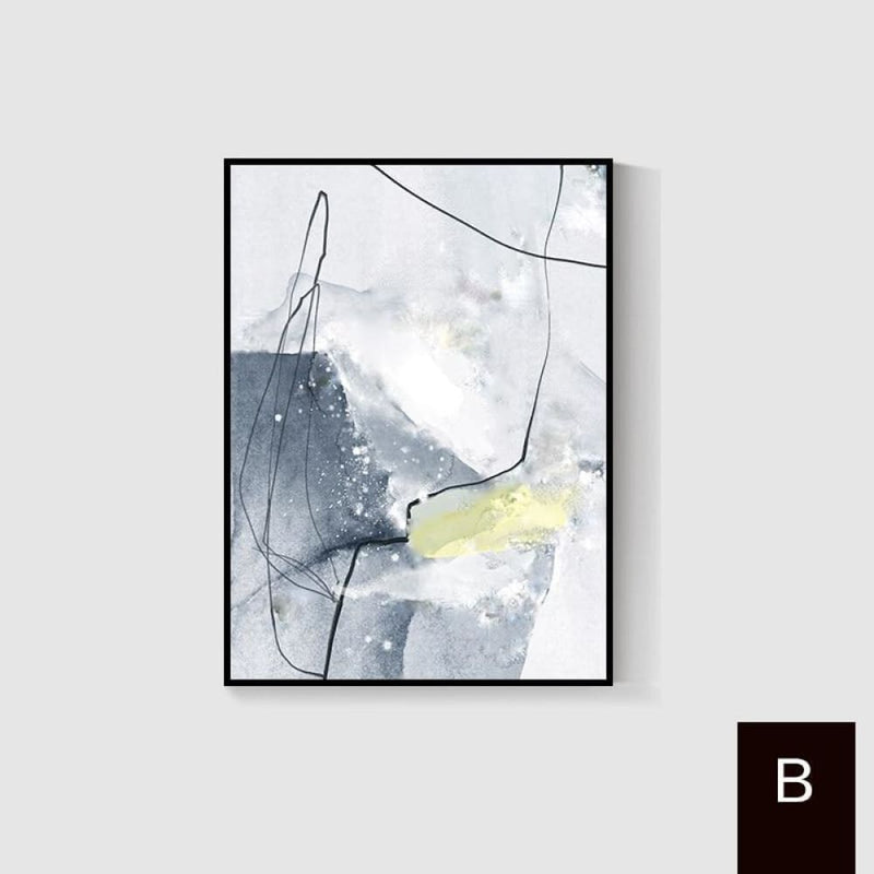 Modern style canvas poster - 50 x 70 cm / 19.69 x 27.56 inch