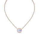 Moonstone necklace - spirit keeper - moonstone necklace