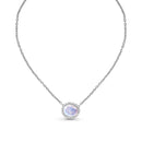 Moonstone necklace - spirit keeper - moonstone necklace