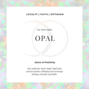 Moonstone opal ring - eternity - opal ring