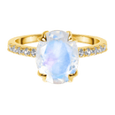 Moonstone ring - harlow - moonstone ring