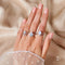 Moonstone ring - queenly - moonstone ring