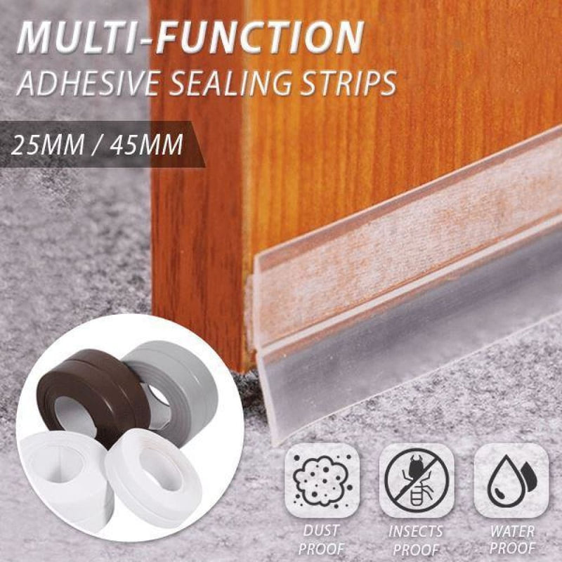 Multi-function adhesive sealing strips - home storage & 