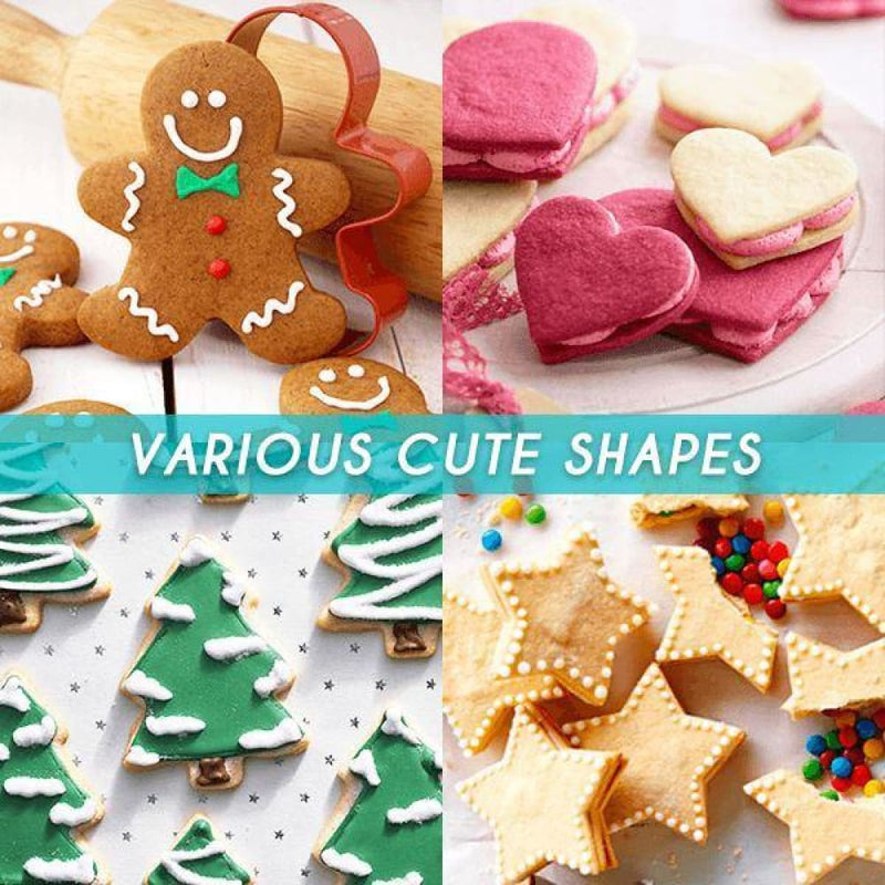 Multi-sizes creative 3d cookies maker - heart - kitchen & 