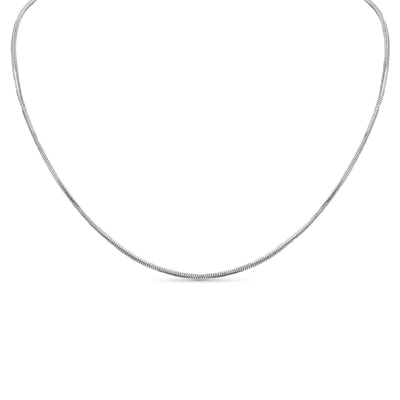 Necklace - mirror polish chain - 20 inch / 316l stainless 