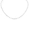 Necklace - ornamented chain - 16 inch / 316l stainless steel